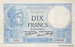 10 Francs MINERVE FRANCE  1930 F.06.14