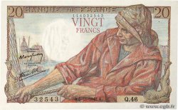 20 Francs PÊCHEUR FRANCE  1942 F.13.04