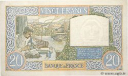 20 Francs TRAVAIL ET SCIENCE FRANCE  1941 F.12.19 F