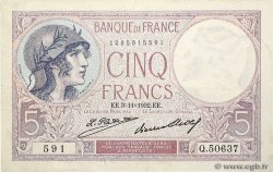 5 Francs FEMME CASQUÉE FRANCE  1932 F.03.16