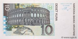 10 Kuna CROATIA  1995 P.36a UNC