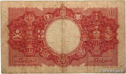 10 Dollars MALAISIE et BORNEO BRITANNIQUE  1953 P.03a B+