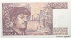 20 Francs DEBUSSY FRANCE  1980 F.66.01A2 AU+