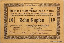 10 Rupien Deutsch Ostafrikanische Bank  1916 P.41