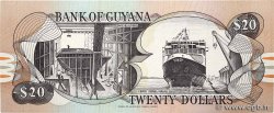 20 Dollars GUYANA  1989 P.27 UNC-