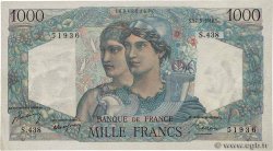 1000 Francs MINERVE ET HERCULE FRANCE  1948 F.41.21