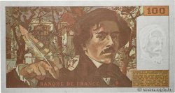 100 Francs DELACROIX imprimé en continu FRANCE  1993 F.69Bis.08 UNC-