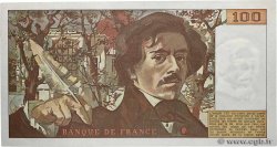 100 Francs DELACROIX FRANCE  1978 F.68.03 AU+