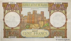 100 Francs MOROCCO  1947 P.20