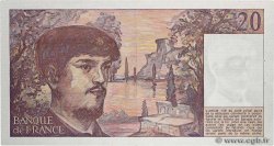 20 Francs DEBUSSY FRANCE  1980 F.66.01A5 XF+
