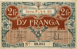 2 Franga ALBANIEN  1920 K.219