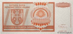 1000000000 Dinara Spécimen KROATIEN  1993 P.R17s ST