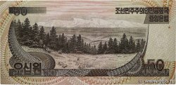 50 Won Spécimen NORDKOREA  1992 P.42s ST