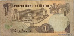 1 Lira MALTA  1979 P.34b VG