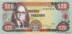 20 Dollars JAMAICA  1995 P.72e