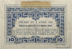 10 Cents FRENCH INDOCHINA  1919 P.043 XF