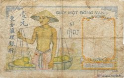 1 Piastre FRENCH INDOCHINA  1932 P.052 VG