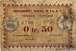0,50 Franc SUDAN  1917 P.A1b G