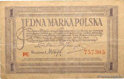 1 Marka POLOGNE  1919 P.019