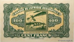 100 Francs FRENCH WEST AFRICA  1942 P.31a fST+