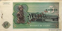 5 Zaïres Épreuve ZAIRE  1972 P.20ps BB