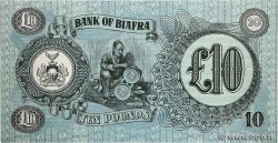 10 Pounds BIAFRA  1968 P.07b fST+