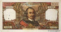 100 Francs CORNEILLE FRANCE  1966 F.65.15