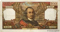 100 Francs CORNEILLE FRANCE  1966 F.65.15