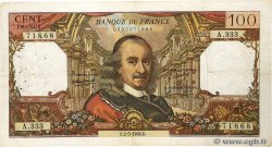 100 Francs CORNEILLE FRANCIA  1968 F.65.22