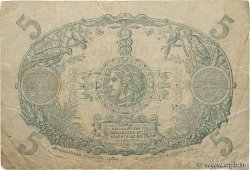 5 Francs Cabasson violet MARTINIQUE  1945 P.06 fSS