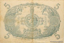 5 Francs Cabasson violet MARTINIQUE  1945 P.06 VF-