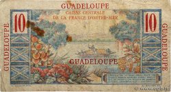 10 Francs Colbert GUADELOUPE  1946 P.32 fS