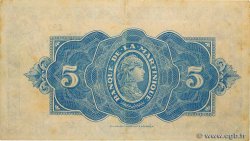 5 Francs MARTINIQUE  1942 P.16b TTB+