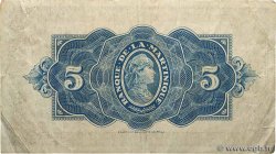 5 Francs MARTINIQUE  1942 P.16b S