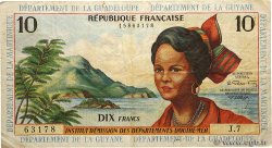 10 Francs FRENCH ANTILLES  1964 P.08b