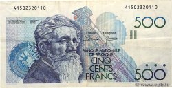 500 Francs BELGIEN  1982 P.143a