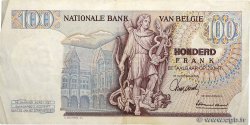 100 Francs BELGIEN  1967 P.134a S