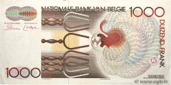 1000 Francs BELGIEN  1980 P.144a SS