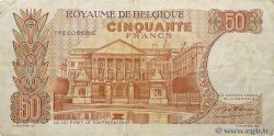 50 Francs BELGIEN  1966 P.139r S