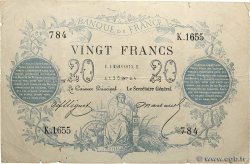 20 Francs type 1871 - Bleu FRANCE  1873 F.A46.04 F