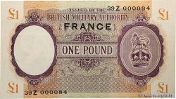1 Pound FRANCE  1944 VF.15.01 SUP+