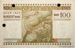 100 Mark SARRE Annulé FRANCE  1947 VF.49.01 XF+