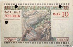 10 Mark SARRE Annulé FRANCE  1947 VF.47.04 TTB+