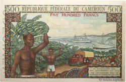 500 Francs type 1961 Spécimen KAMERUN  1962 A.149aS fST