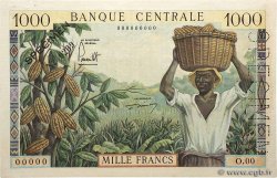 1000 Francs type 1961 Spécimen KAMERUN  1961 A.146aS