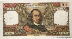 100 Francs CORNEILLE FRANCE  1973 F.65.42