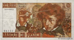 10 Francs BERLIOZ FRANCE  1974 F.63.04