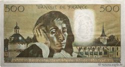 500 Francs PASCAL FRANKREICH  1973 F.71.10 fSS
