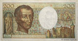 200 Francs MONTESQUIEU FRANCE  1981 F.70.01 F