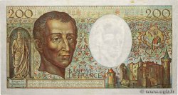 200 Francs MONTESQUIEU FRANCE  1981 F.70.01 TB